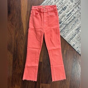 Mother Denim Hustler Ankle Fray